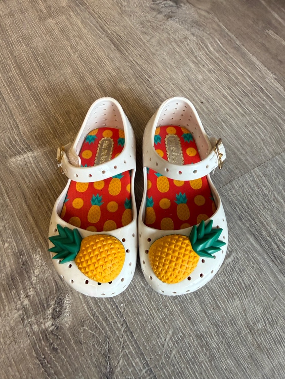 Pineapple Mini Melissa Shoes